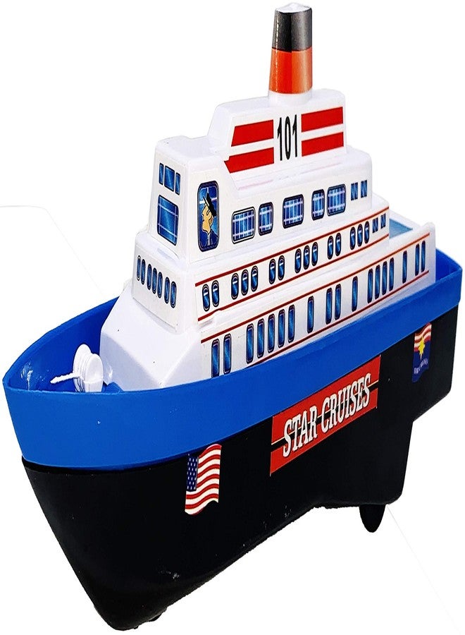 Smart Picks Super Star Ship Display Piece/Pull Back Toy for Kids (Colour May Vary) - Image 1